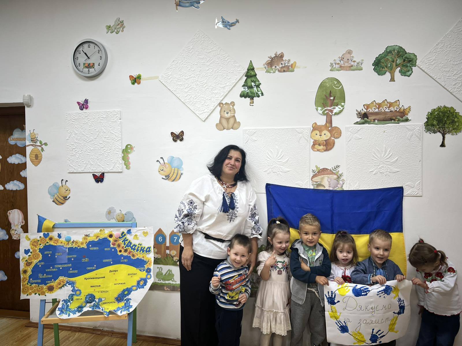 День "Дякую за захист": Серце від маленьких патріотів! 1 u29 556050369 24734762326164243 6843279636723832701 n